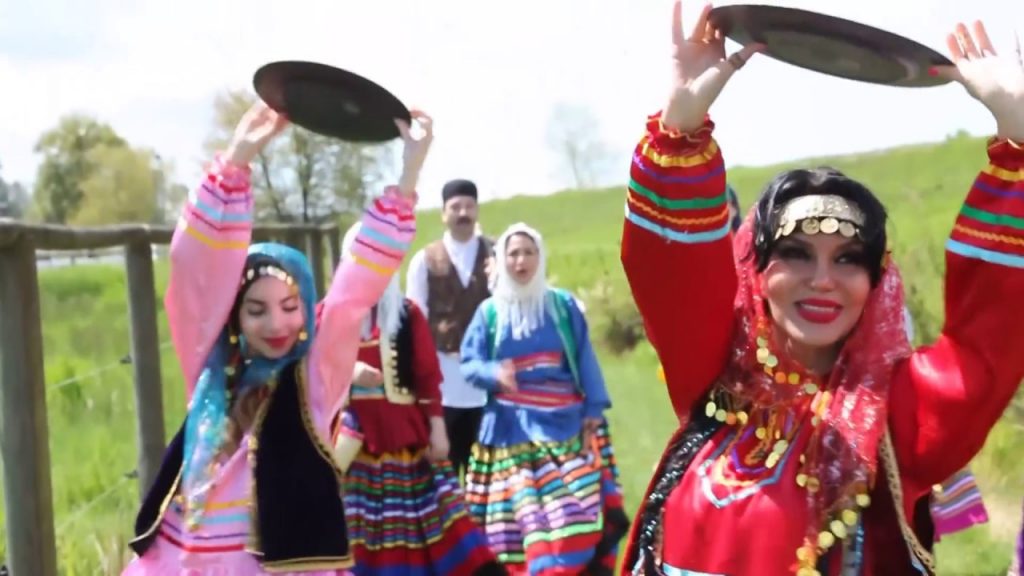Народные танцы севера Ирана